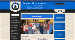 Desktop Screenshot of newmilfordps.org